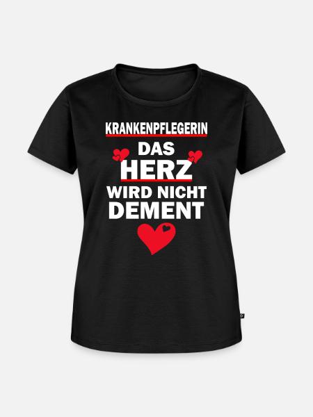 Krankenpflegerin - Frauen Premium Bio T-Shirt - Schwarz