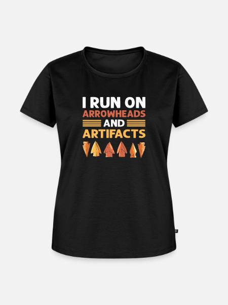 Ich Laufe Auf Pfeilspitzen - Frauen Premium Bio T-Shirt - Schwarz