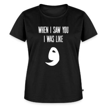 Funny Arabic English Quote Gift For Men or Womentr - Women's Premium Organic T-shirt - black - Front - Selfina (174cm)