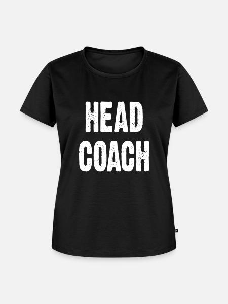 Head Coach - Frauen Premium Bio T-Shirt - Schwarz