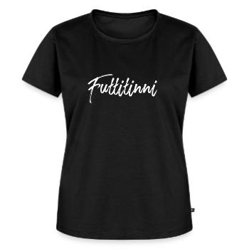Futtitinni sizilianisches Wort Sizilien Sizilien Geschenk - Frauen Premium Bio T-Shirt - Schwarz - Vorne - Selfina (174cm)