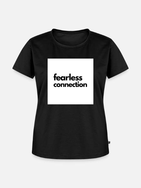 fear - Frauen Premium Bio T-Shirt - Schwarz