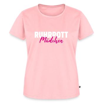 RUHRPOTT GIRLS - Women's Premium Organic T-shirt - rose - Front - AI Model Female 172 dark (172cm)