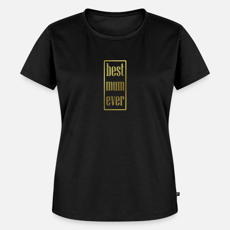 Muttertag Muttertag Mutter Tag Mutti Mama - Frauen Premium Bio T-Shirt - Schwarz