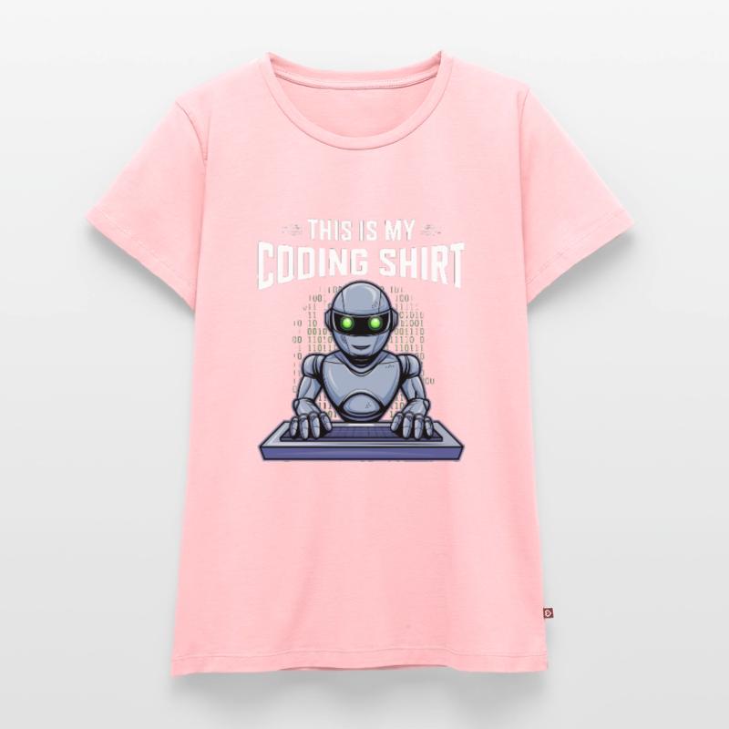 Coding Robot | Programmer Developer Gift Women's Premium Organic T-shirt
