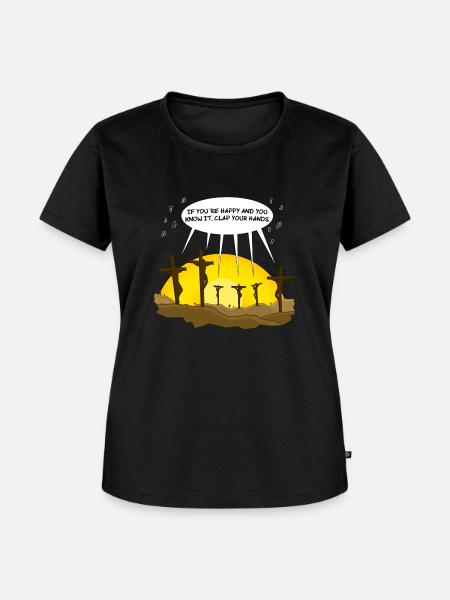 Clap your hands - Frauen Premium Bio T-Shirt - Schwarz