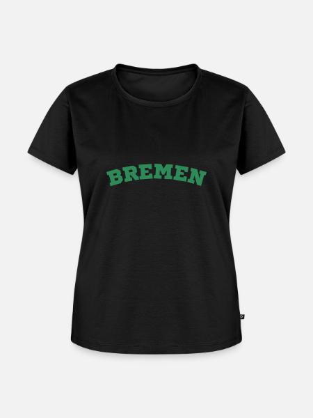 Bremen - Frauen Premium Bio T-Shirt - Schwarz