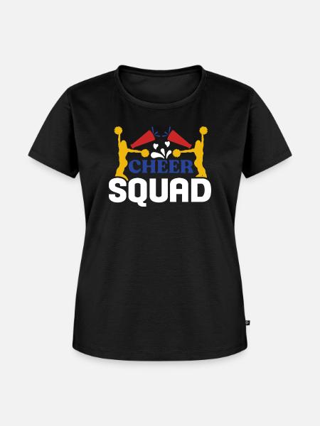 Cheer Squad - Frauen Premium Bio T-Shirt - Schwarz