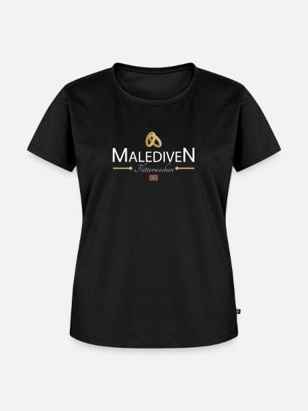 Flitterwochen Malediven - Frauen Premium Bio T-Shirt - Schwarz