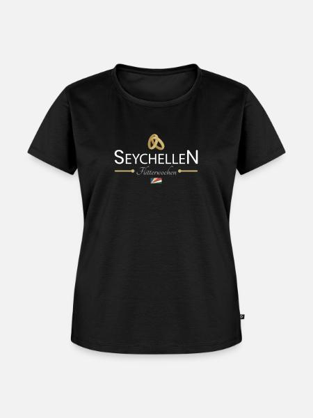 Flitterwochen Seychellen - Frauen Premium Bio T-Shirt - Schwarz