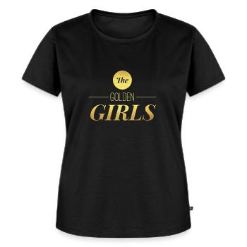 The Golden Girls - Frauen Premium Bio T-Shirt - Schwarz - Vorne - Selfina (174cm)