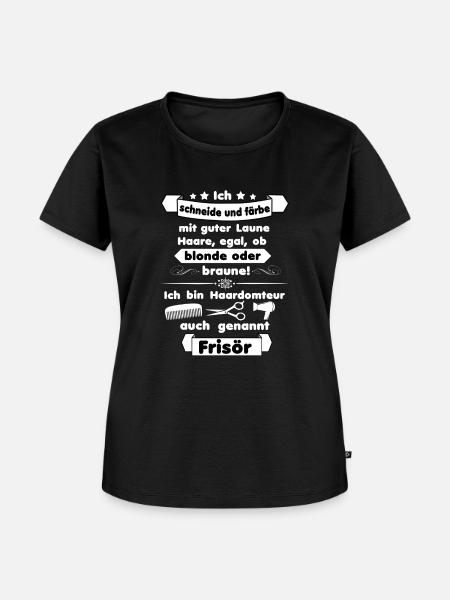 Frisör/Friseur - Frauen Premium Bio T-Shirt - Schwarz