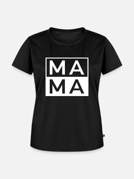 Mamma - Frauen Premium Bio T-Shirt - Schwarz