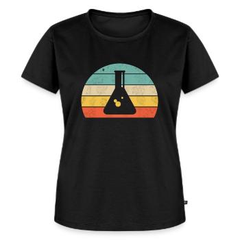 Laboratory assistant - Women's Premium Organic T-shirt - black - Front - Selfina (174cm)