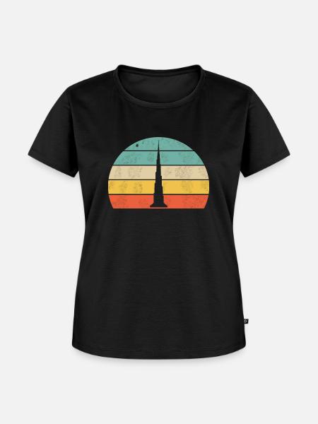 Dubai Shirt - Frauen Premium Bio T-Shirt - Schwarz
