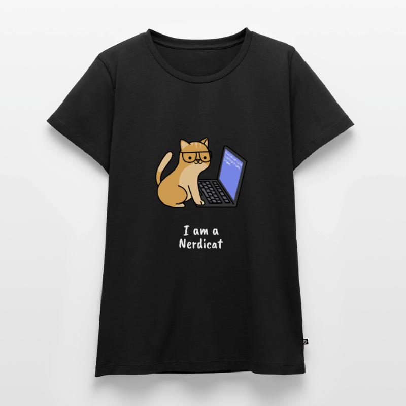 Nerdicat Computer Scientist Programmation Nerd Coding T-shirt Premium bio Femme