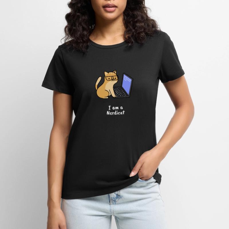 Nerdicat Computer Scientist Programmation Nerd Coding T-shirt Premium bio Femme