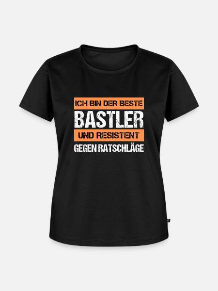 Resistenter Bastler - Frauen Premium Bio T-Shirt - Schwarz