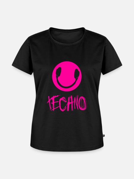 Techno Musik - Frauen Premium Bio T-Shirt - Schwarz