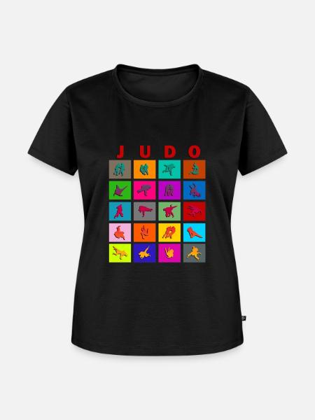 Judo Griffe - Training - Tshirt - Geschenkidee - Frauen Premium Bio T-Shirt - Schwarz