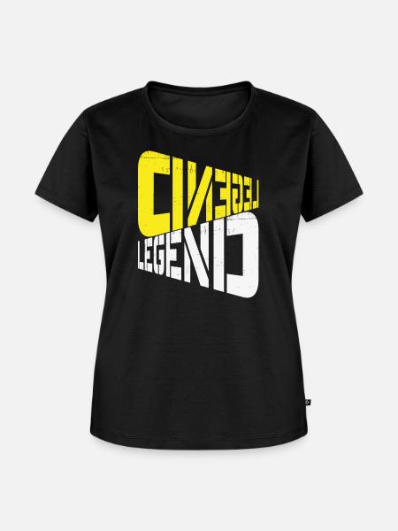 LEGENDE - Frauen Premium Bio T-Shirt - Schwarz