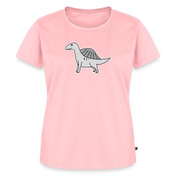 Dino Motif Dinosaure Enfants Enfant - T-shirt Premium bio Femme - rose - Devant - AI Model Female 172 dark (172cm)