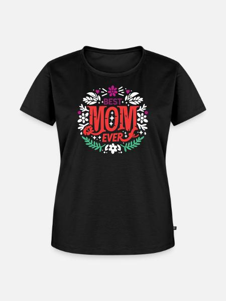 Beste Mutter aller Zeiten - Frauen Premium Bio T-Shirt - Schwarz
