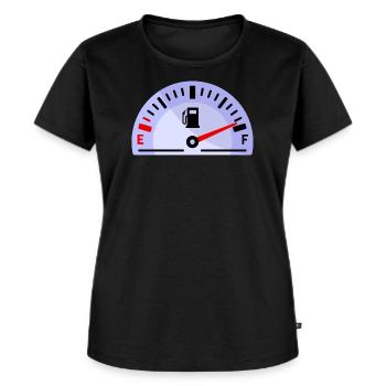 Gas Station Refueling Electric Energy Drive - Women's Premium Organic T-shirt - black - Front - Selfina (174cm)