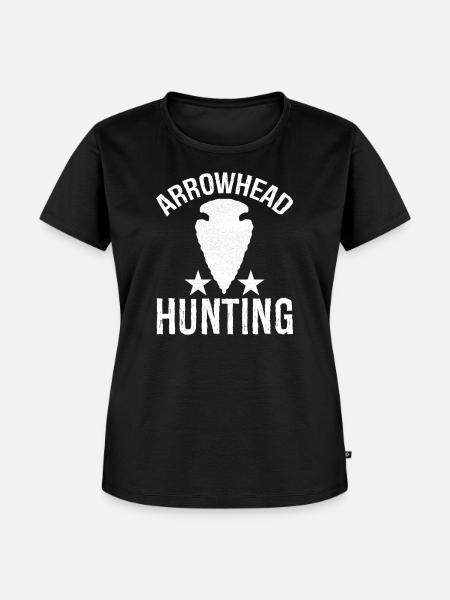 Arrowhead Hunting - Frauen Premium Bio T-Shirt - Schwarz