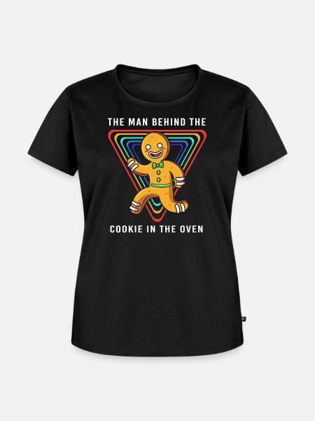 Werdende Väter Werdender Papa - Frauen Premium Bio T-Shirt - Schwarz
