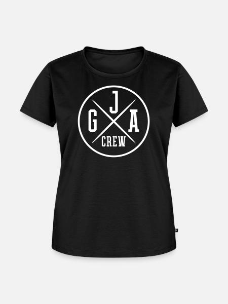Jga Crew Junggeselle - Frauen Premium Bio T-Shirt - Schwarz