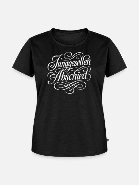 Junggesellenabschied - Frauen Premium Bio T-Shirt - Schwarz