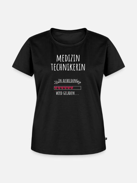 Medizintechnikerin Medizintechnik Studium Beruf - Frauen Premium Bio T-Shirt - Schwarz