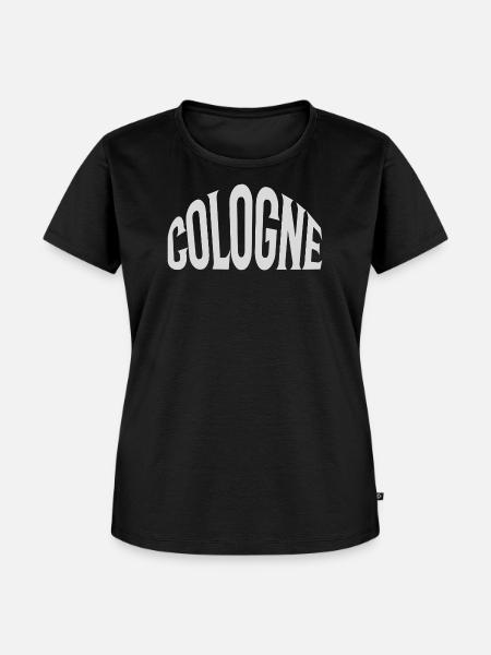 Cologne Köln - Frauen Premium Bio T-Shirt - Schwarz