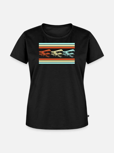 Modellflug Modellflugzeug - Frauen Premium Bio T-Shirt - Schwarz