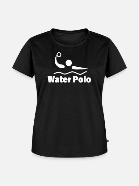 WATER POLO - Frauen Premium Bio T-Shirt - Schwarz