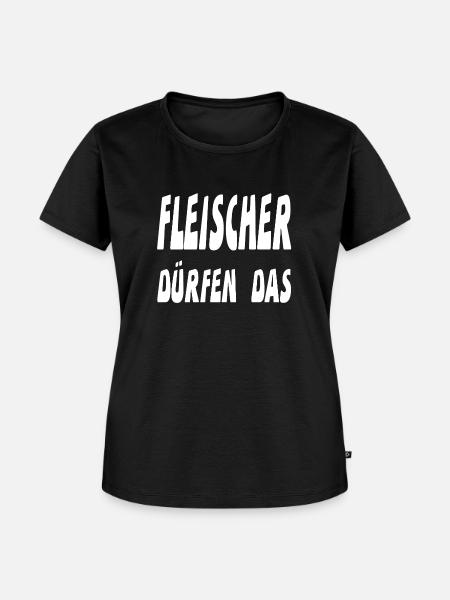 Fleischer - Frauen Premium Bio T-Shirt - Schwarz