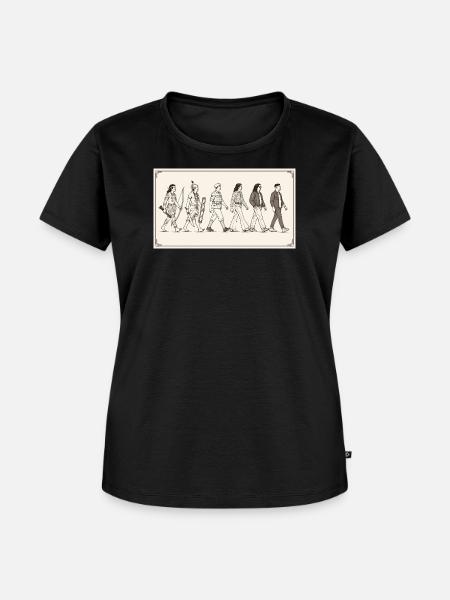 Molukkische Entwicklung durch s2soon - Frauen Premium Bio T-Shirt - Schwarz