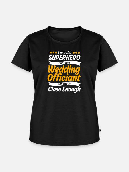 Pfarrer - Frauen Premium Bio T-Shirt - Schwarz