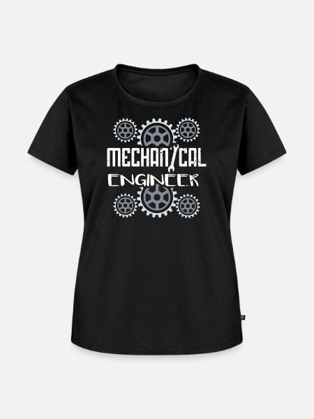 Maschinenbau Ingenieur - Frauen Premium Bio T-Shirt - Schwarz