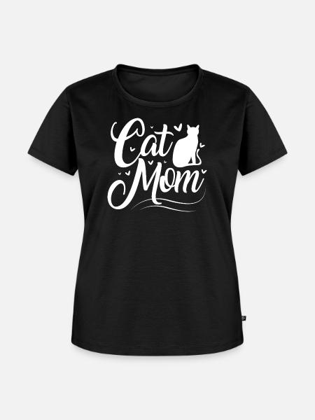Tabby Katze - Frauen Premium Bio T-Shirt - Schwarz