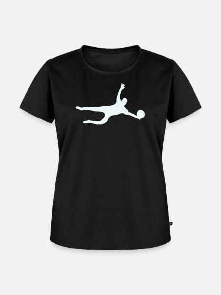 torwart- - Frauen Premium Bio T-Shirt - Schwarz