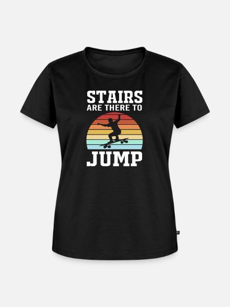 Longboard Longboarder Longboarding - Frauen Premium Bio T-Shirt - Schwarz