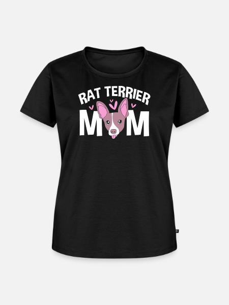 Rat Terrier - Frauen Premium Bio T-Shirt - Schwarz