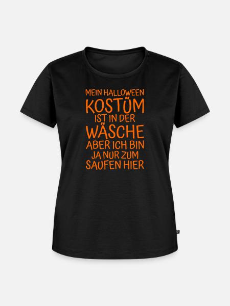 Halloween Party - Frauen Premium Bio T-Shirt - Schwarz
