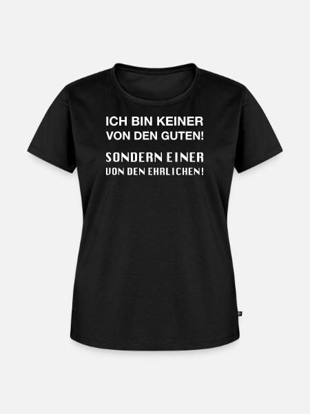Meinung Ehrlich Mimimi Spruch - Frauen Premium Bio T-Shirt - Schwarz