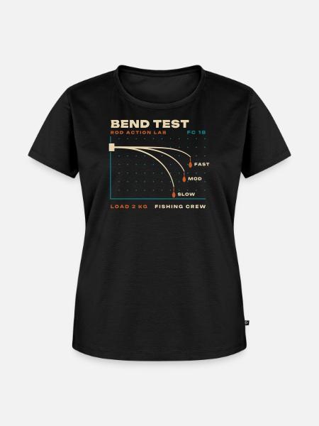 Biegetest - Frauen Premium Bio T-Shirt - Schwarz