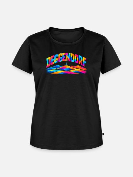 Deggendorf - Frauen Premium Bio T-Shirt - Schwarz