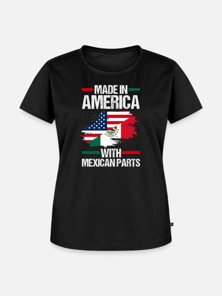 Mexican Mexico - Frauen Premium Bio T-Shirt - Schwarz