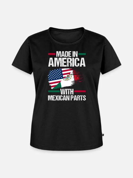 Mexican Mexico - Frauen Premium Bio T-Shirt - Schwarz